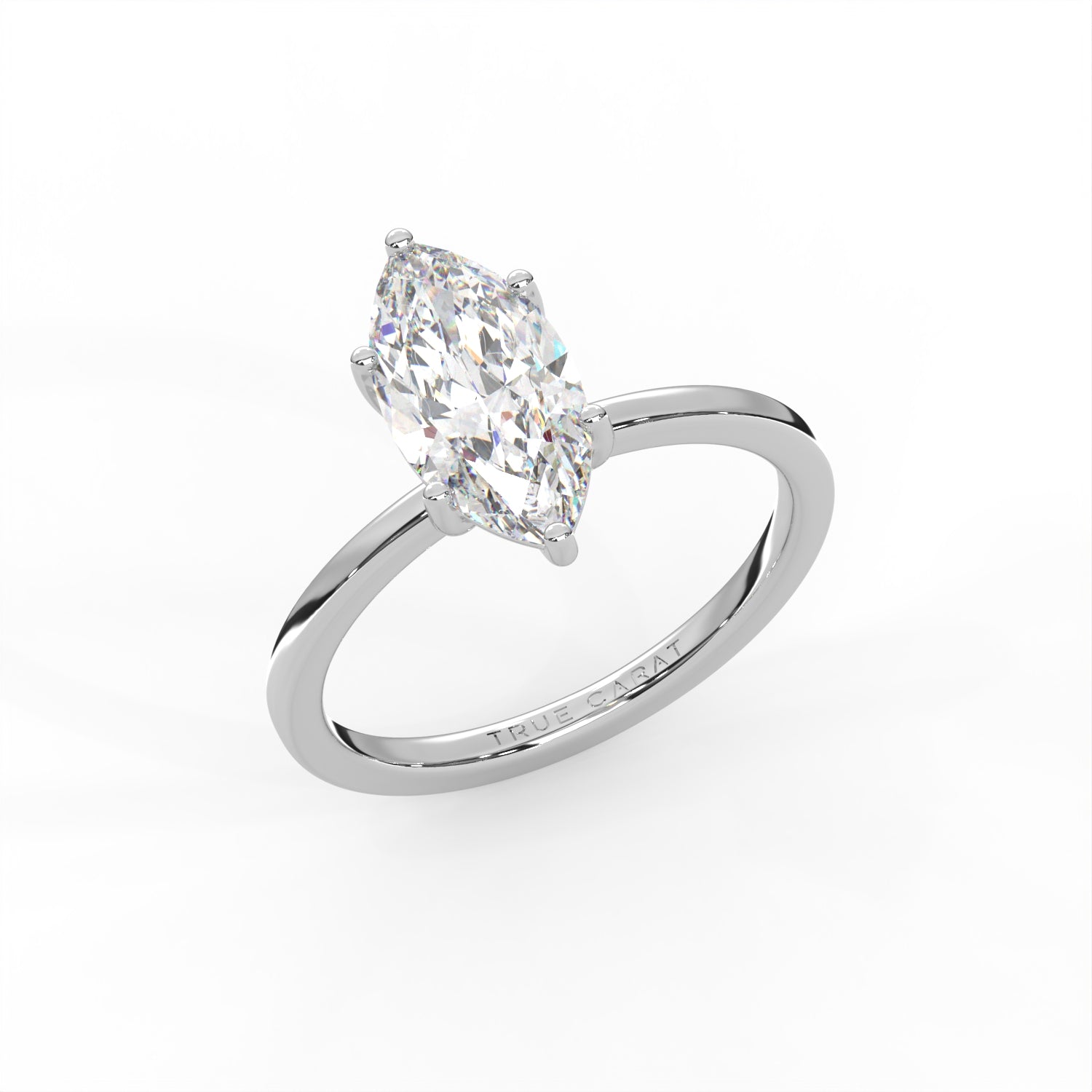 Marquise Cut Solitaire Ring