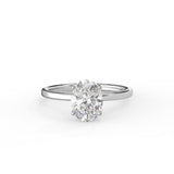 Oval Cut Solitaire Ring