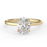 1.09 Carat Oval Cut Moissanite Solitaire Ring (Copy)