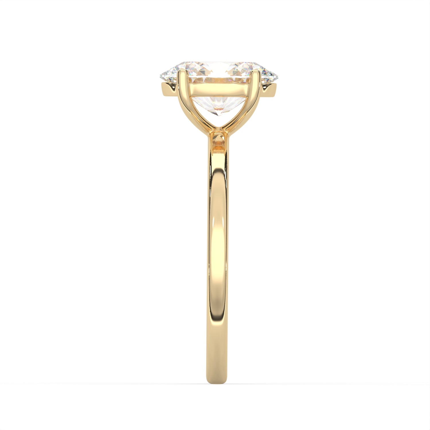 Oval Cut Solitaire Ring