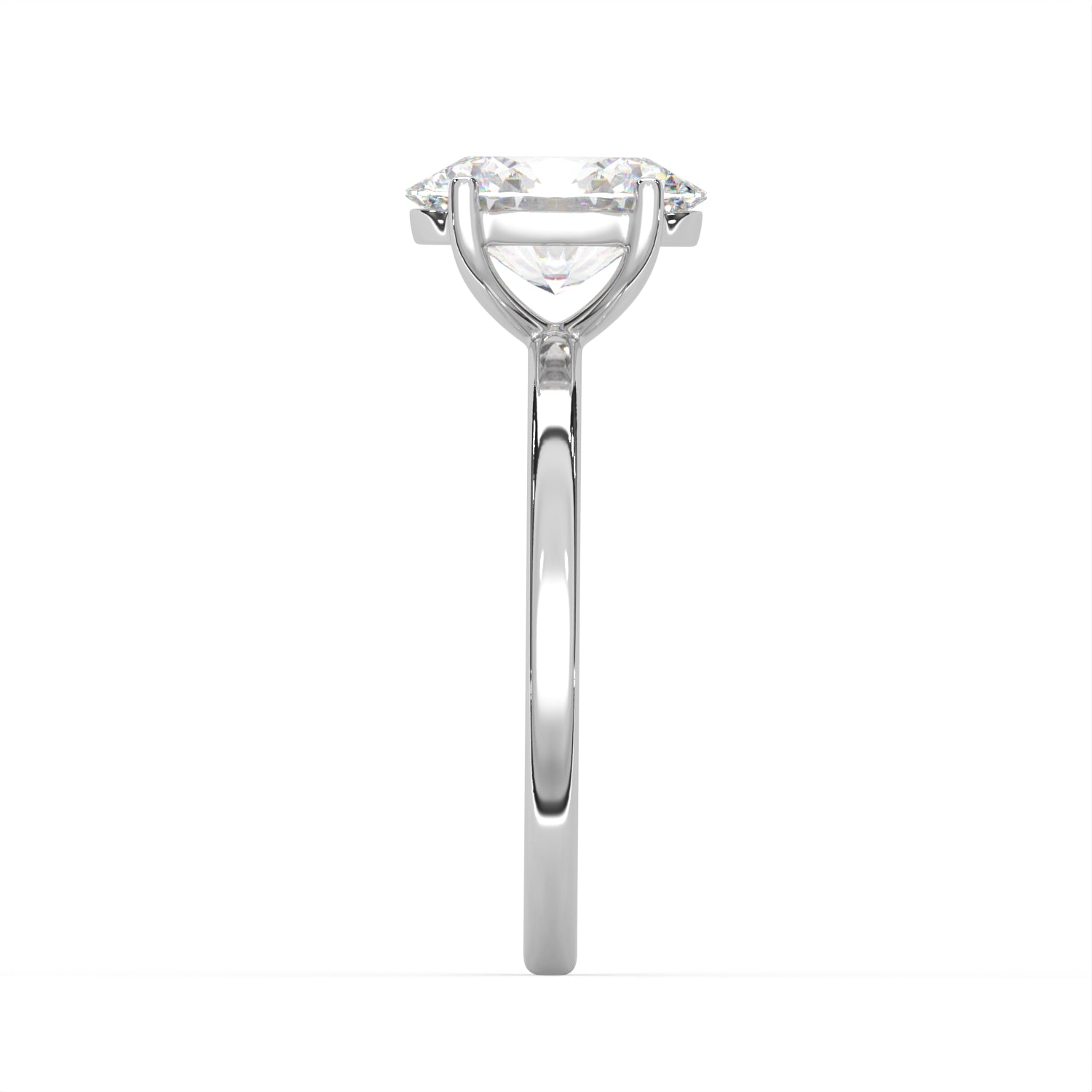 Oval Cut Solitaire Ring