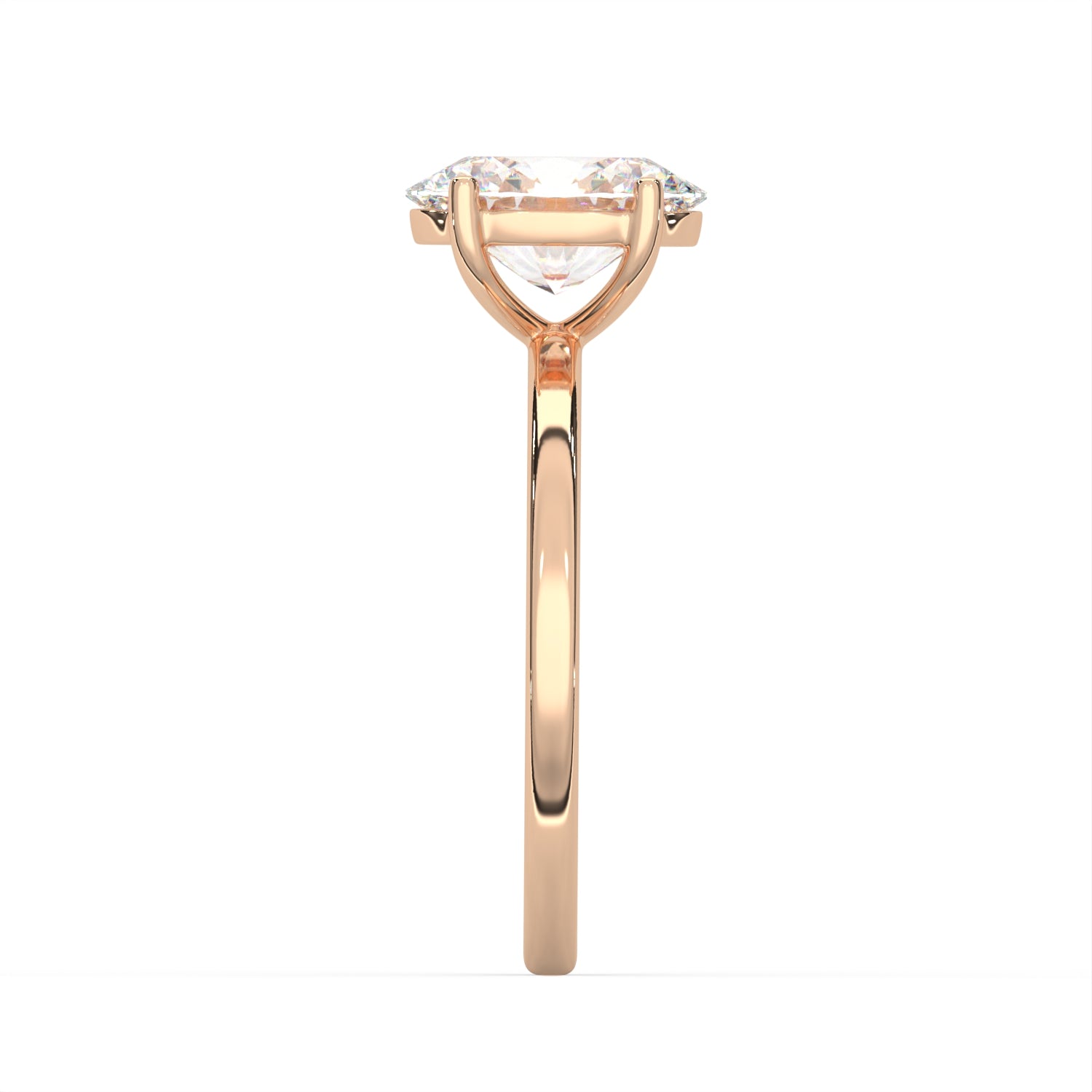 Oval Cut Solitaire Ring