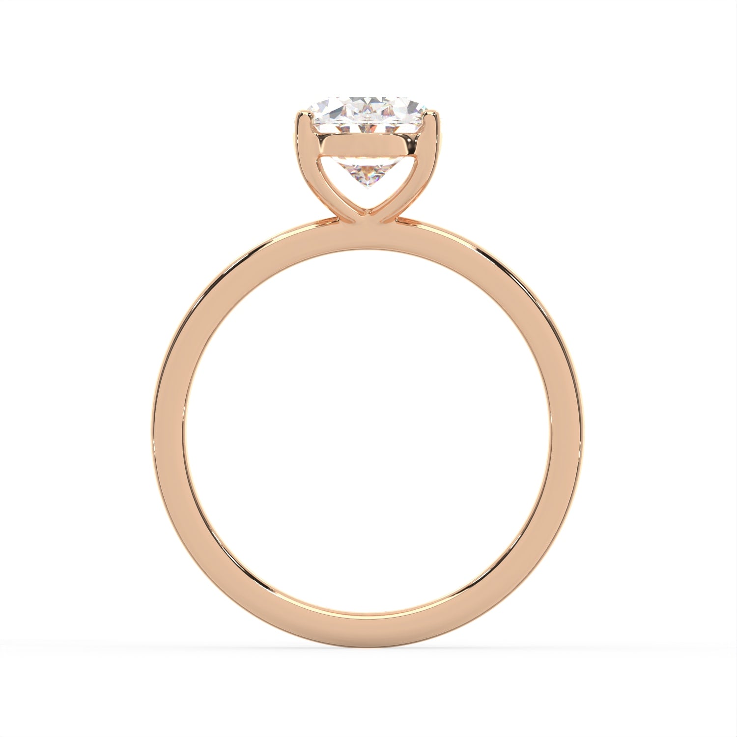 Oval Cut Solitaire Ring