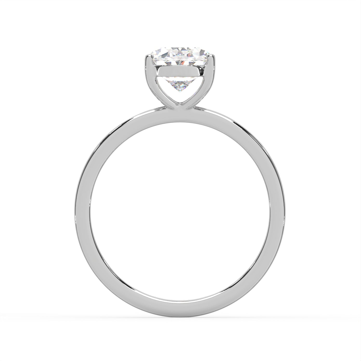 Oval Cut Solitaire Ring