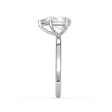 Pear Cut Solitaire Ring