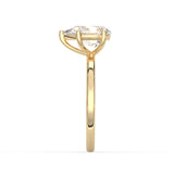 Pear Cut Solitaire Ring
