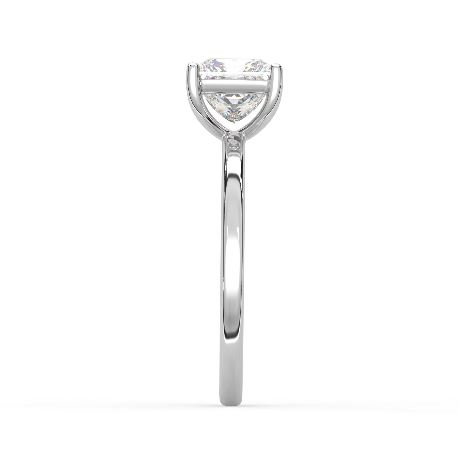 Princess Cut Solitaire Ring