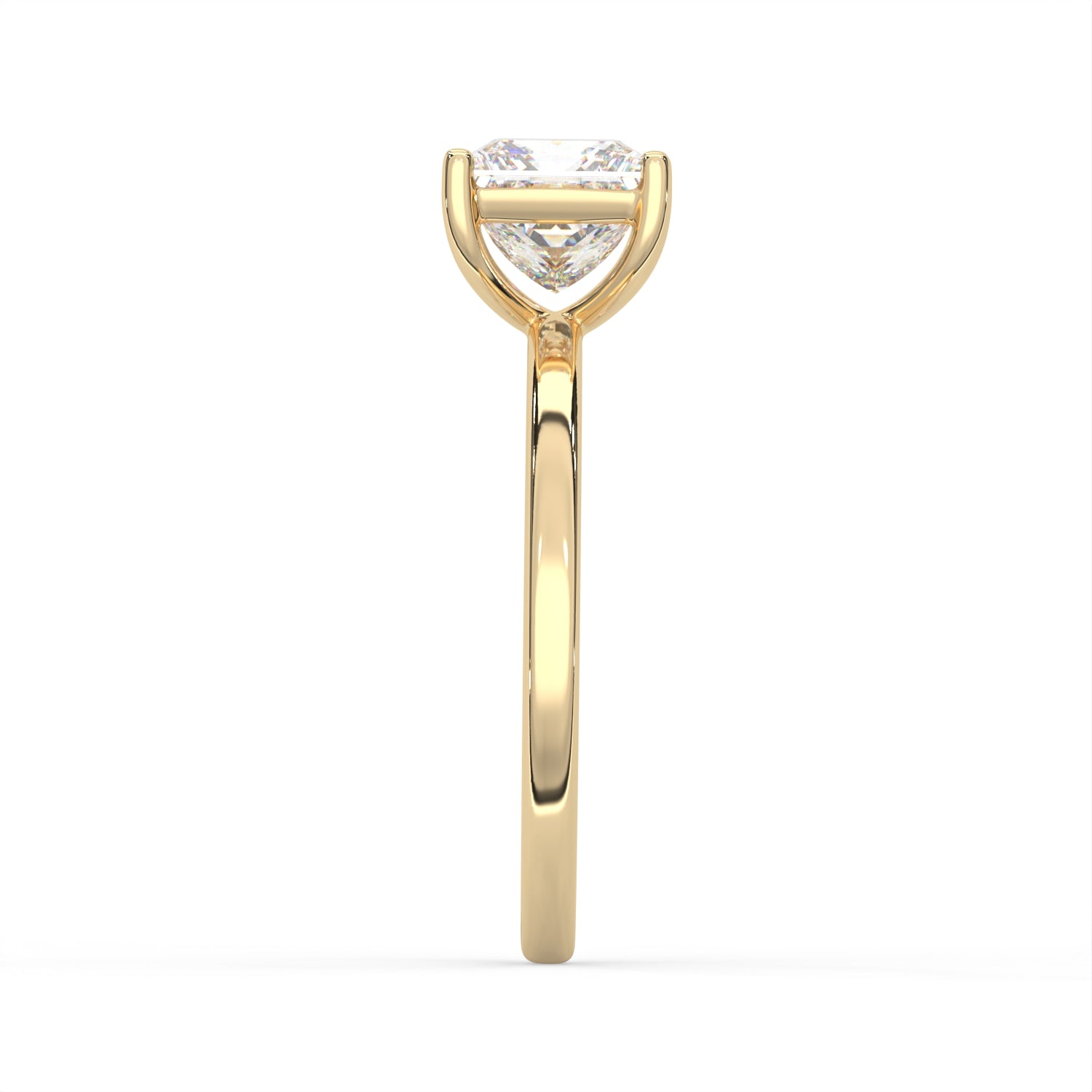 Princess Cut Solitaire Ring