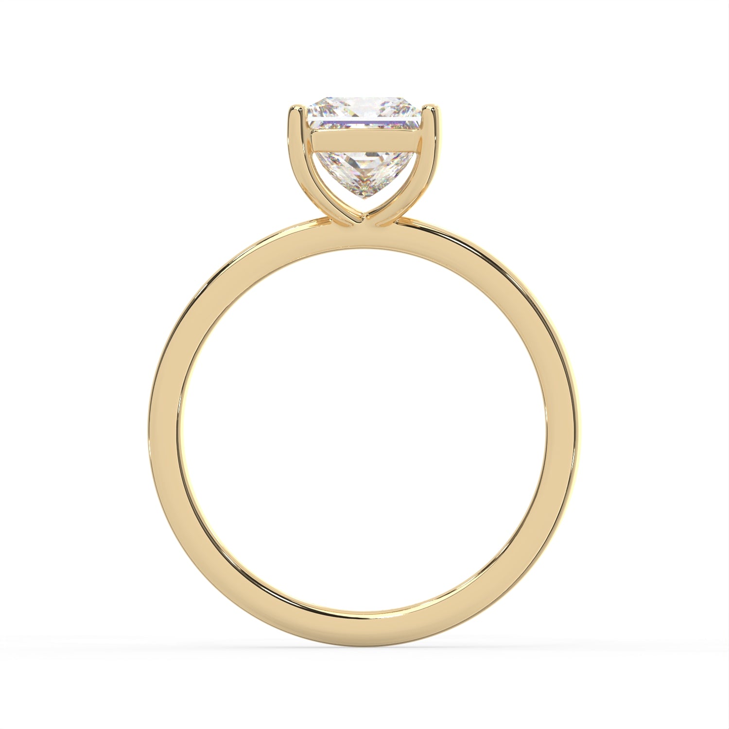 Princess Cut Solitaire Ring
