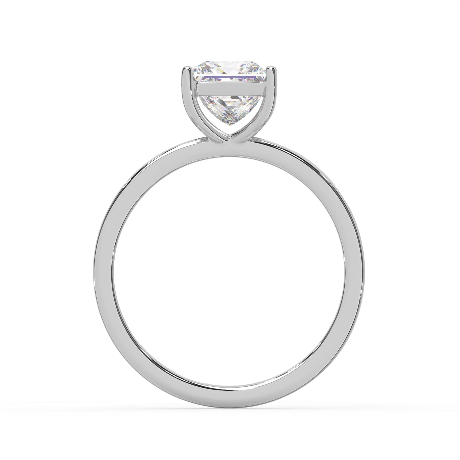 Princess Cut Solitaire Ring