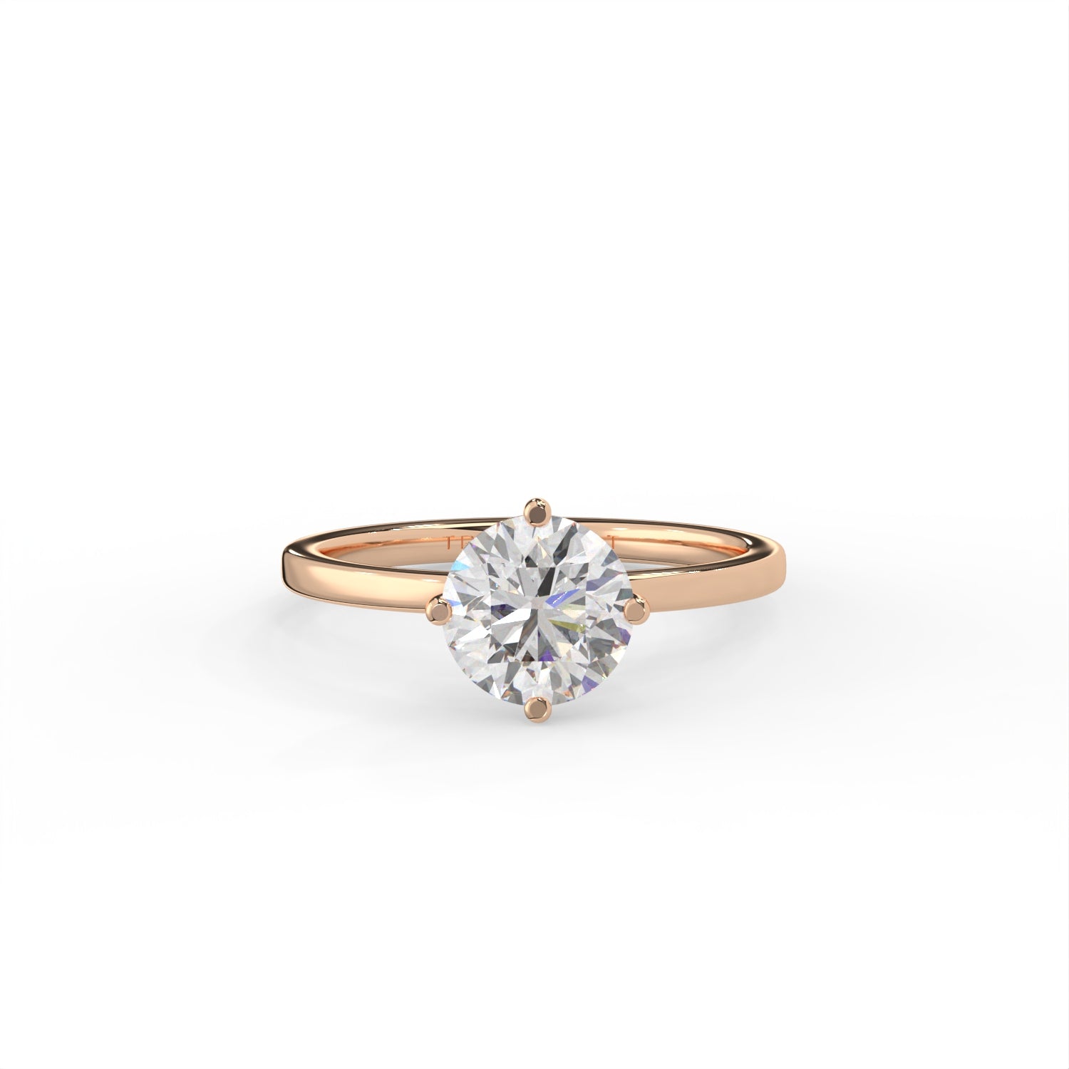 Round Diamond Solitaire Ring