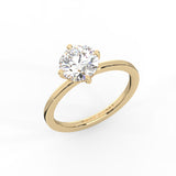 Round Diamond Solitaire Ring