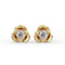 Rose Flower Stud Earrings