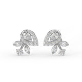 Pear Leaf Drop Earrings