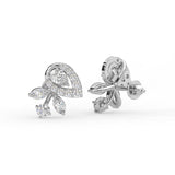 Pear Leaf Drop Earrings