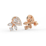 Pear Leaf Drop Earrings