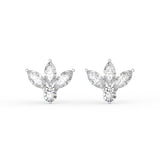 Marquise Leaf Stud Earrings