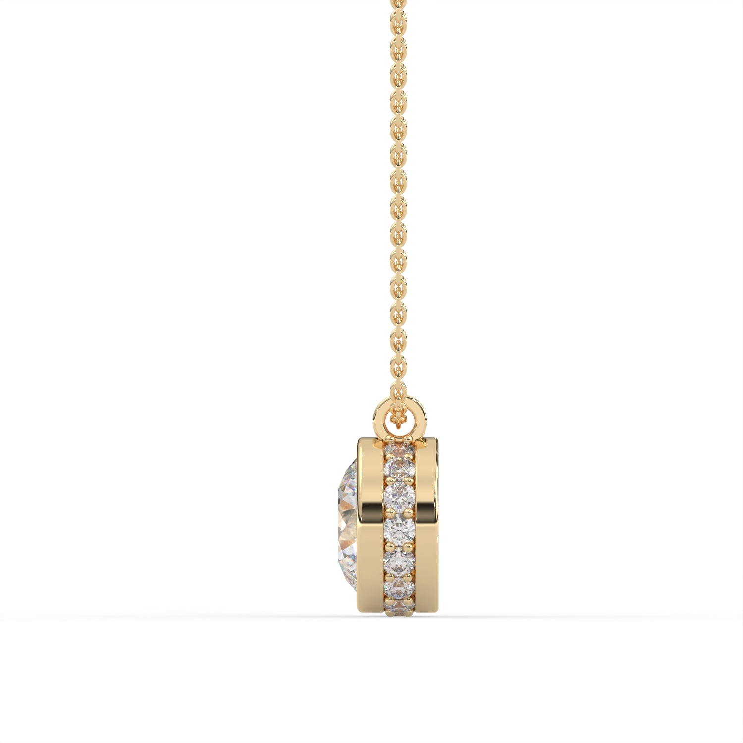 Round Bezel Pendant