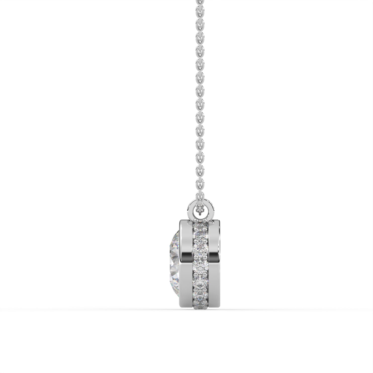 Round Bezel Pendant