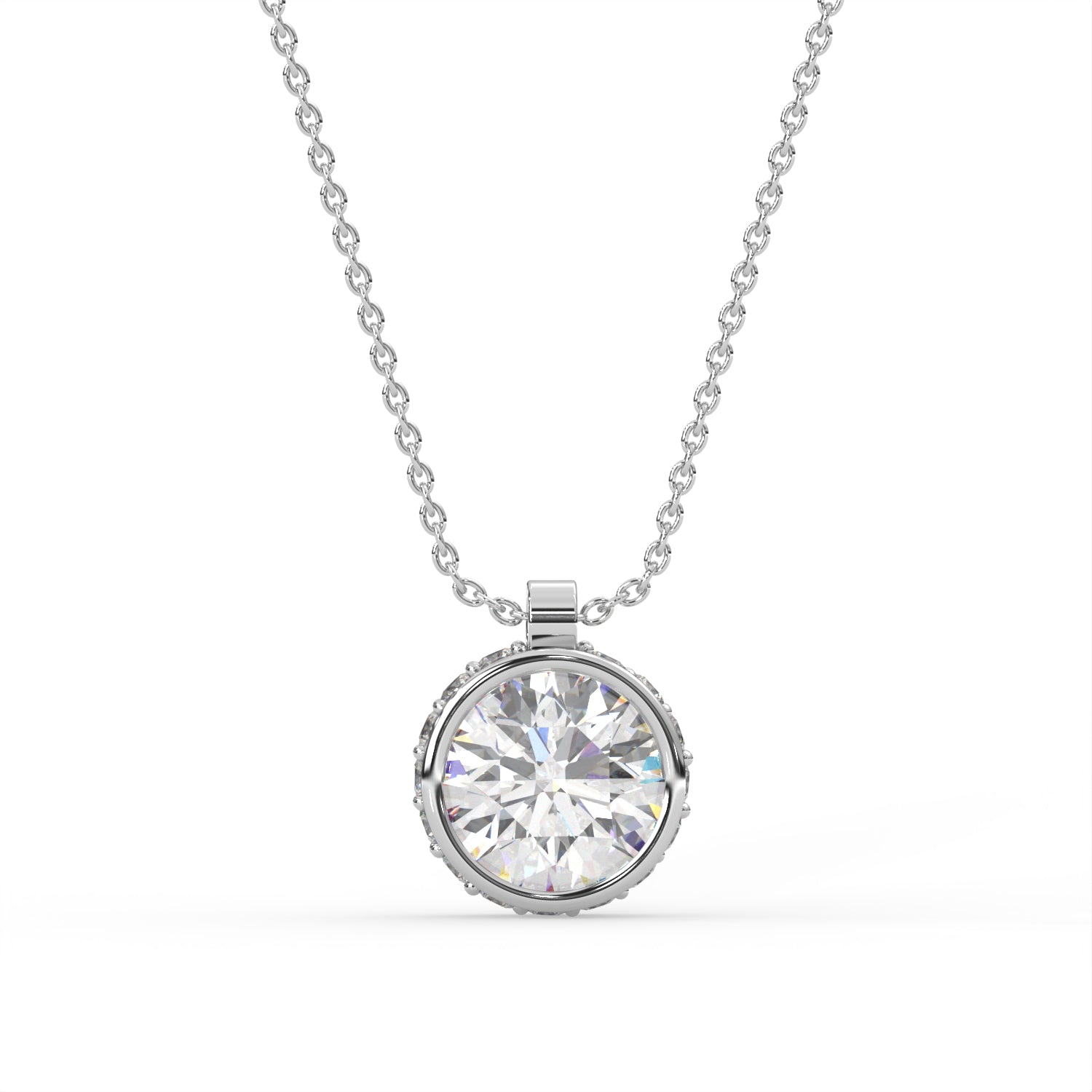 Round Bezel Pendant