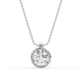 Round Bezel Pendant