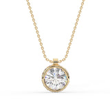 Round Bezel Pendant