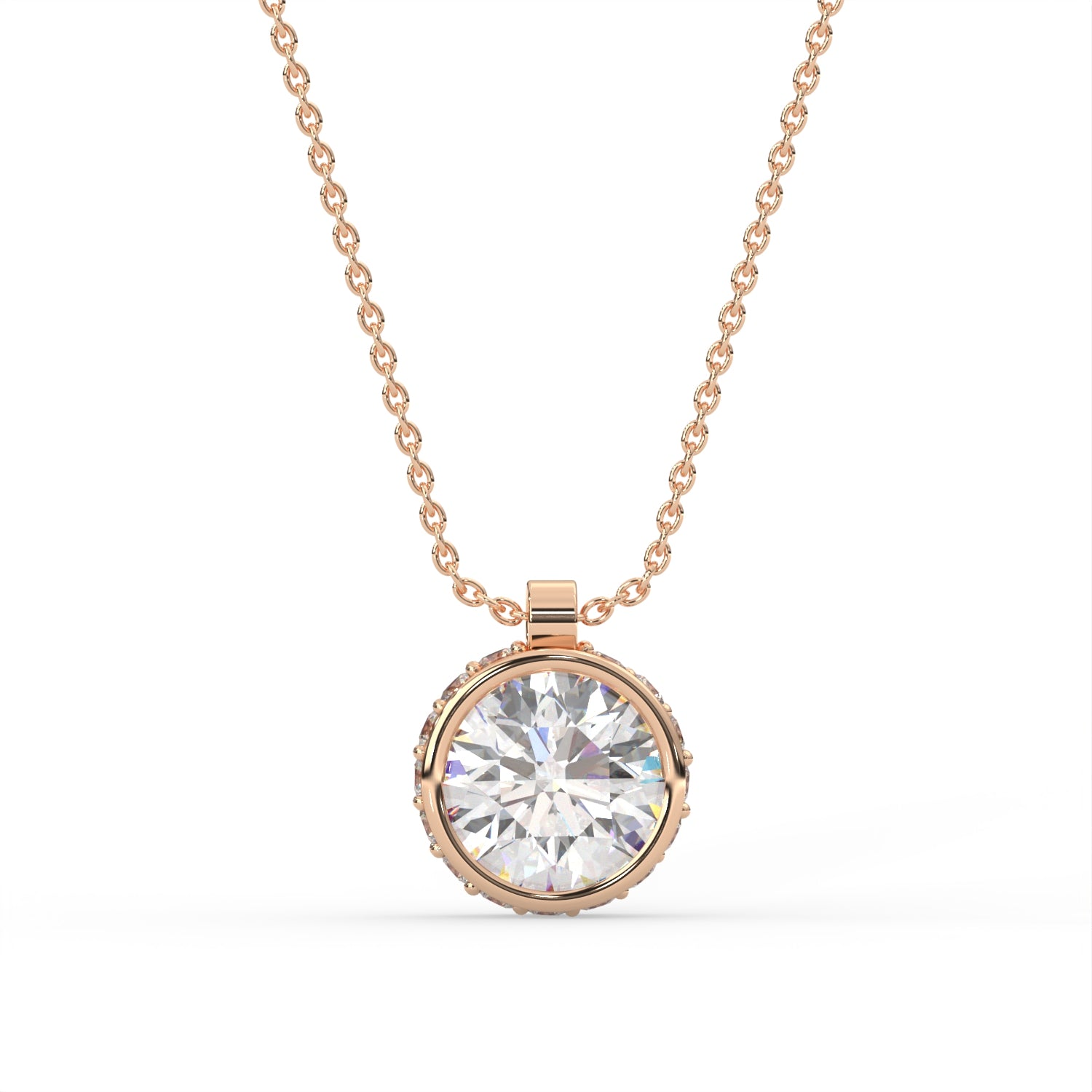 Round Bezel Pendant