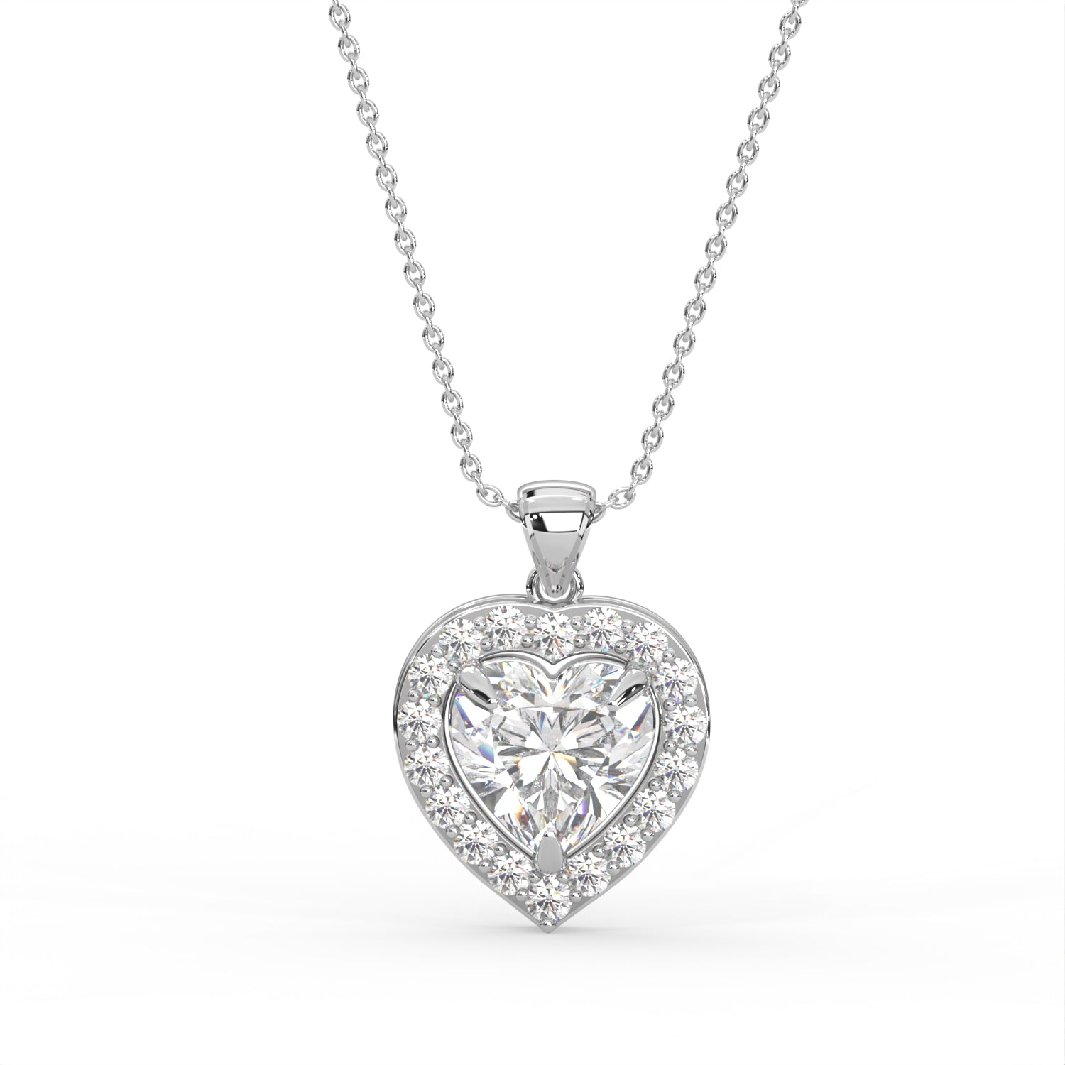 Heart Halo Pendant