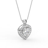 Heart Halo Pendant