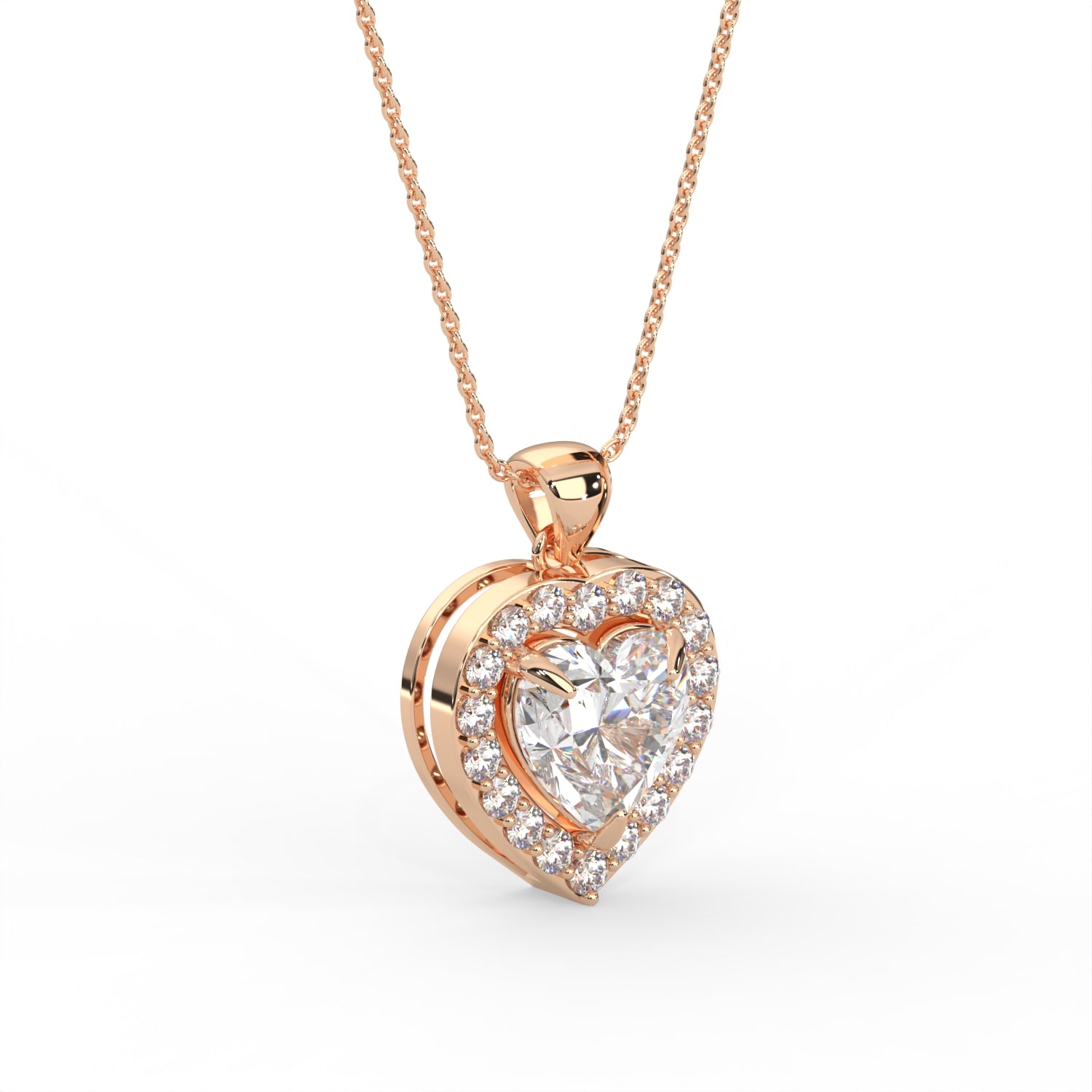 Heart Halo Pendant