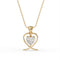 Heart Solitaire Pendant