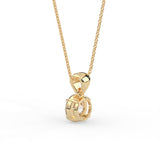 Round Solitaire Pendant