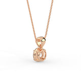 Round Solitaire Pendant