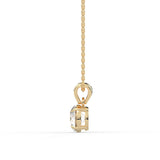 Round Solitaire Pendant