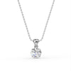 Round Solitaire Pendant