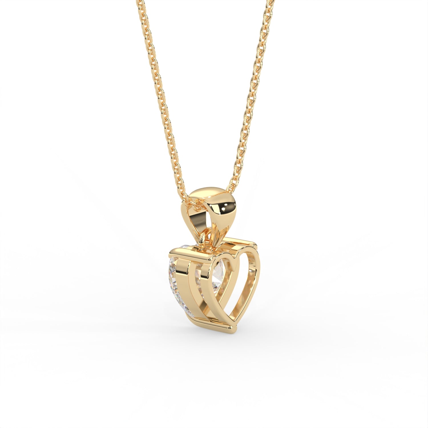 Heart Pave Pendant