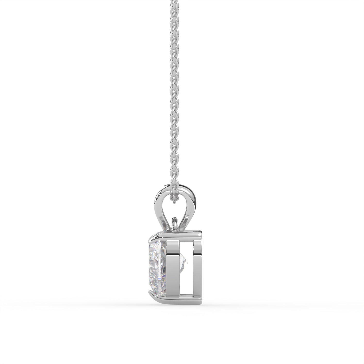 Heart Pave Pendant