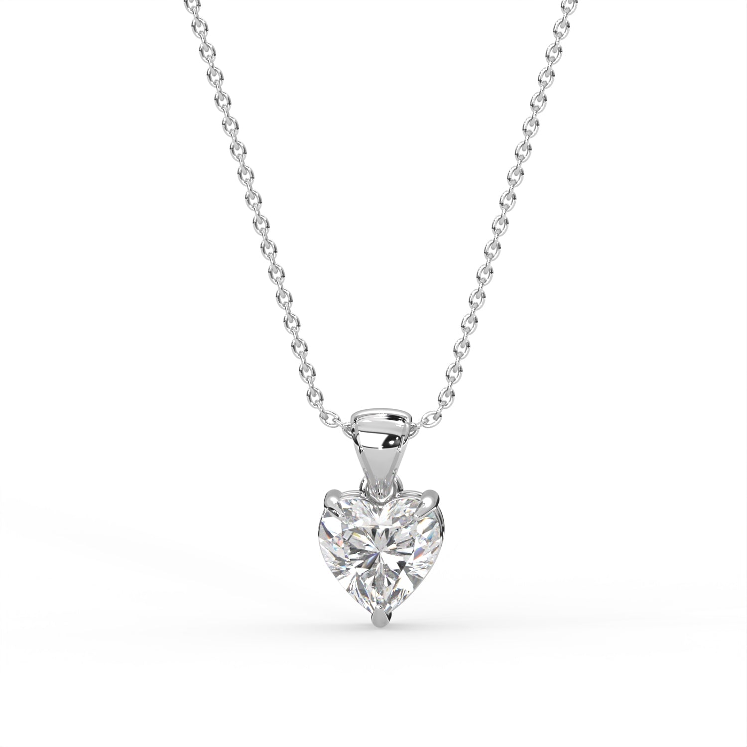 Heart Pave Pendant