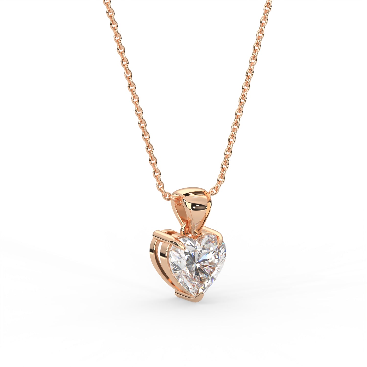 Heart Pave Pendant