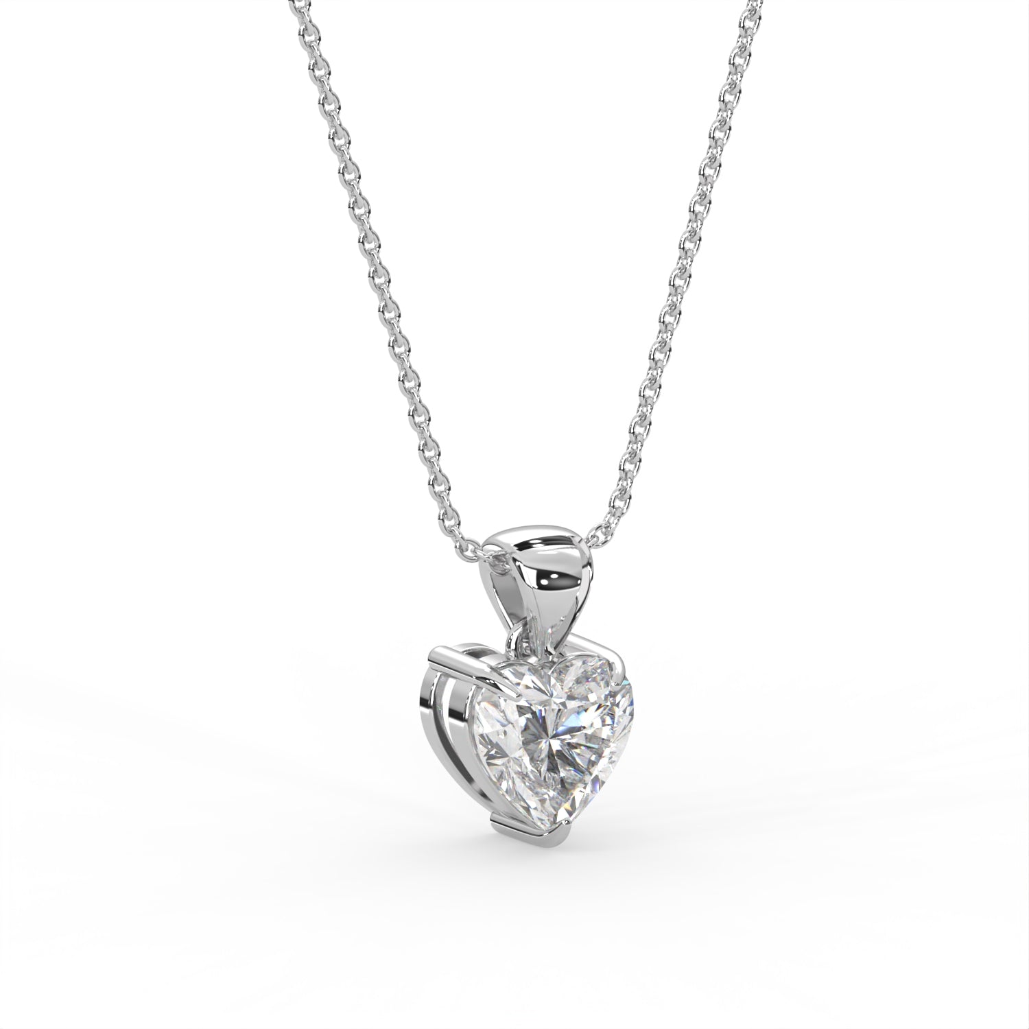 Heart Pave Pendant