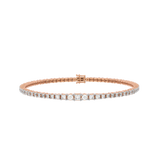 Princess Center Tennis Bracelet