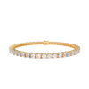 Round Emerald Tennis Bracelet