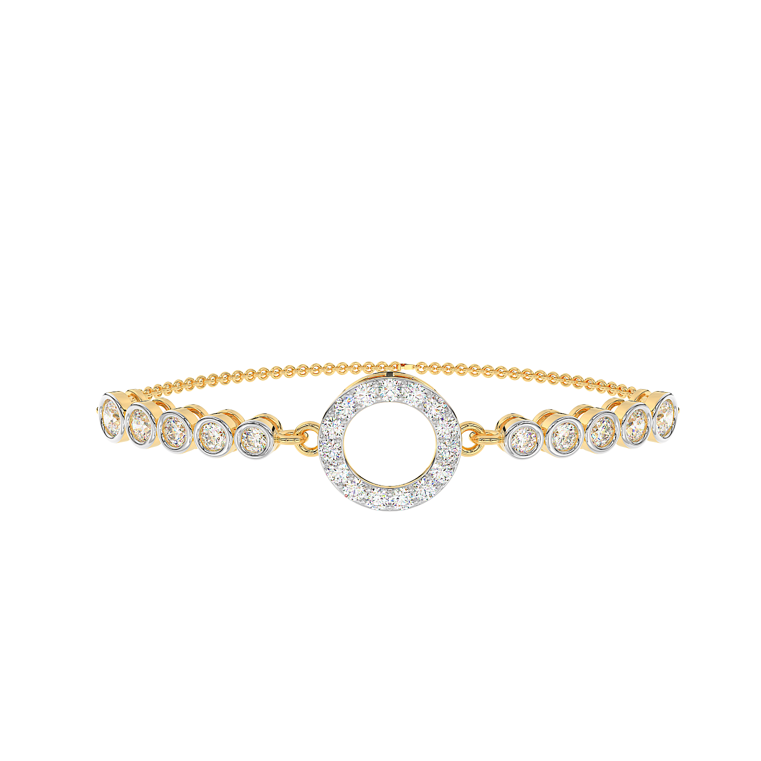 Eternity Circle Station Bracelet