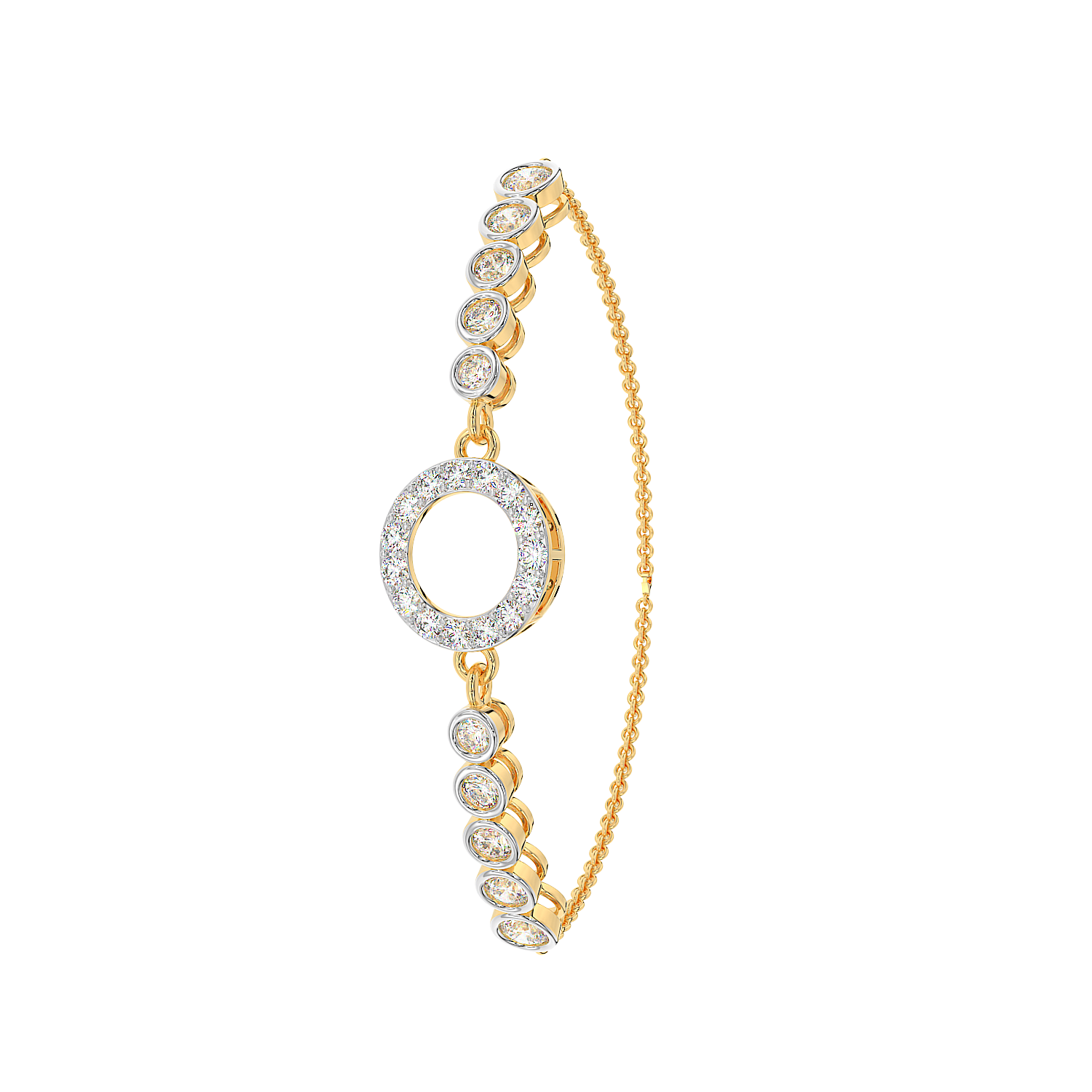 Eternity Circle Station Bracelet