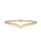 Graduated V Tennis Bracelet