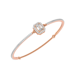 Emerald Halo Bangle