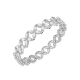 Marquise Quatrefoil Tennis Bracelet
