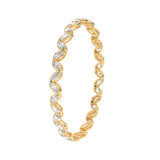Marquise Leaf Tennis Bracelet