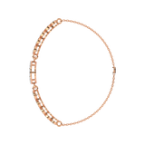 Rose Circle Station Bracelet