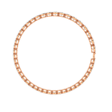 Bezel Eternity Tennis Bracelet